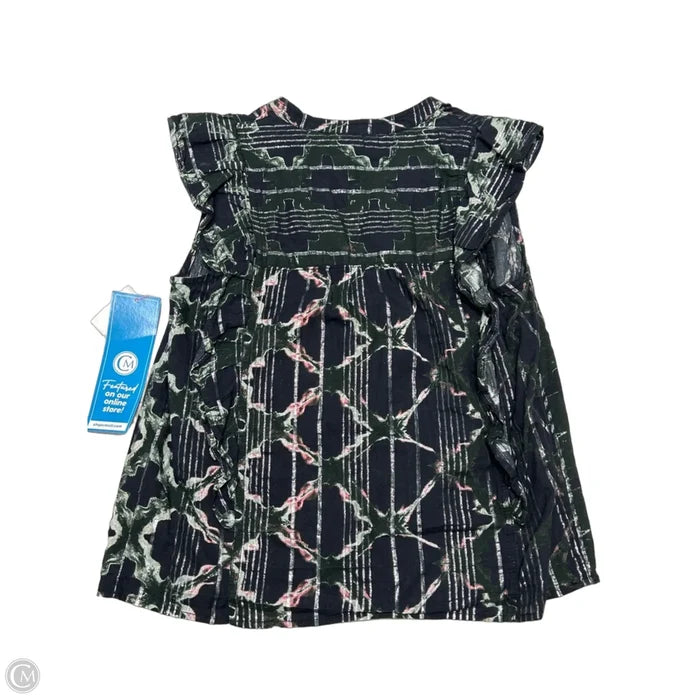 Top Sleeveless By Pilcro In Navy, Size: S