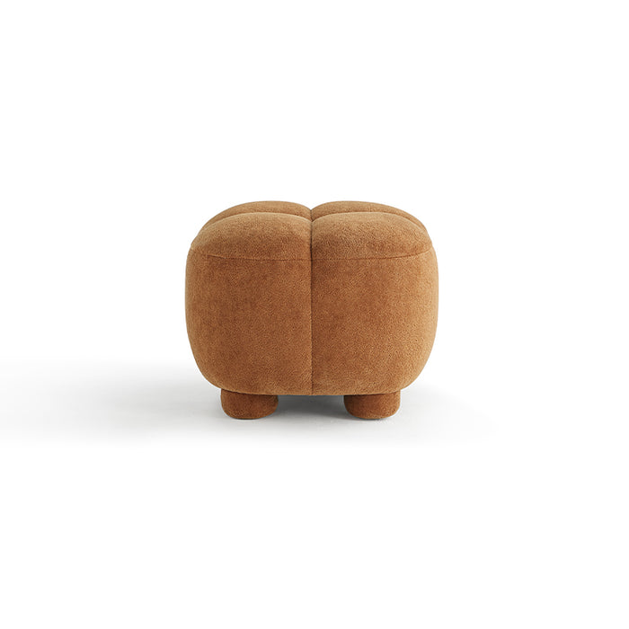 Tucker 40cm Cute Shape Household Low Stool/Small Bench/Shoe Bench Orange Color