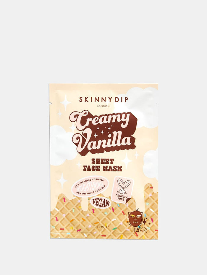 Vanilla Sheet Mask Skincare Skinnydip London