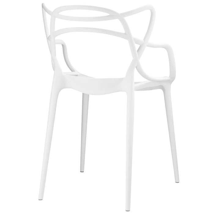 Virello Dining Chair - White Denmark Home
