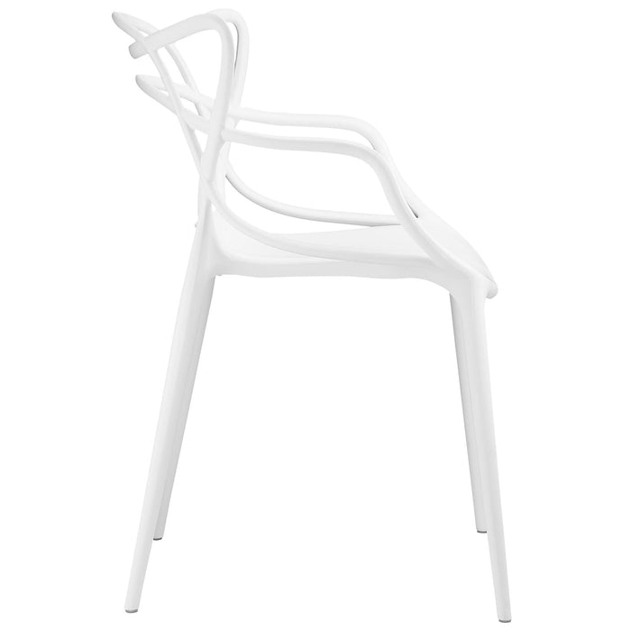 Virello Dining Chair - White Denmark Home