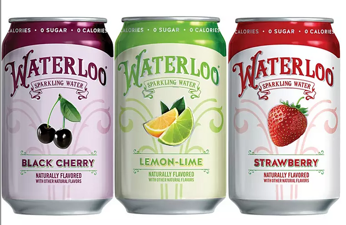 Waterloo Sparkling Water Variety Pack (12 fl. oz., 24 pk.) - Eshop House LLC