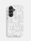 White Bows Ultra Protective Android Case Phone Case Skinnydip London
