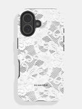 White Lace Ultra Protective iPhone Case Phone Cases Skinnydip London