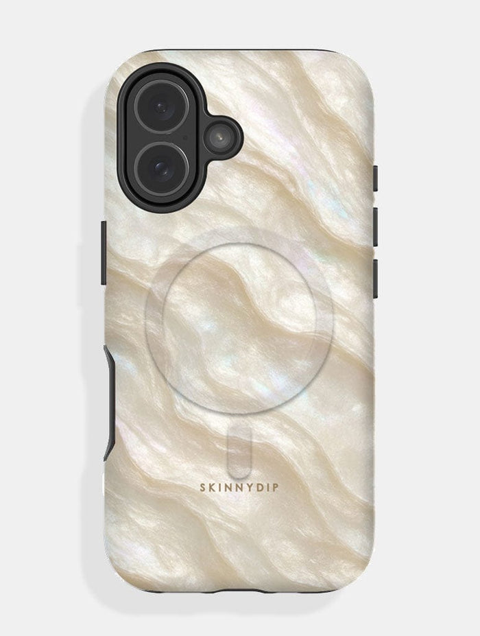 White Pearl MagSafe Ultra Protective iPhone Case Phone Cases Skinnydip London