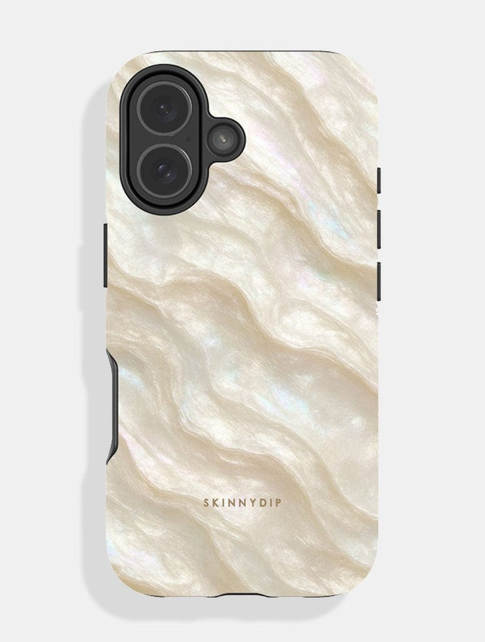 White Pearl Ultra Protective iPhone Case Phone Cases Skinnydip London