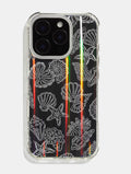 White Sea Shells Shock iPhone Case Phone Cases Skinnydip London