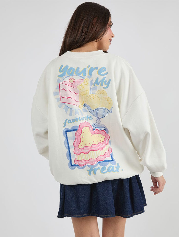 You're My Favourite Treat Sweatshirt Hoodies & Sweatshirts Skinnydip London