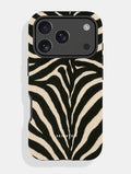 Zebra Print Ultra Protective iPhone Case Phone Cases Skinnydip London