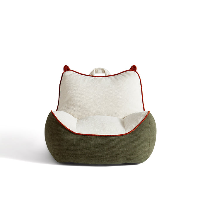 Zephyr Sherpa Fleece Bean Bag Chair/Single Sofa/Lazy Sofa