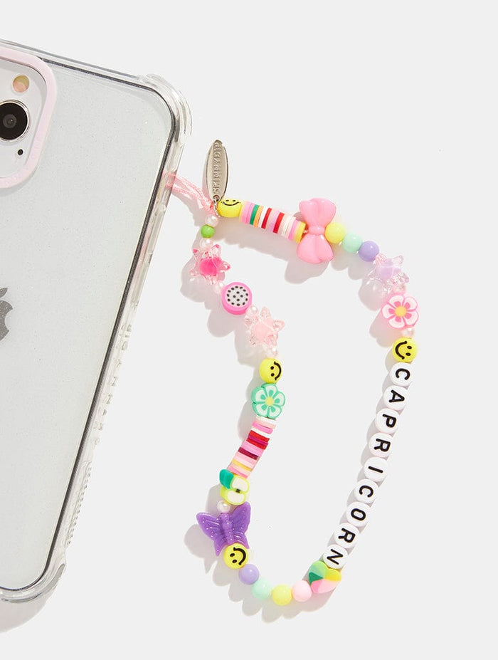 Zodiac Beaded Phone Strap Phone Grips Skinnydip London